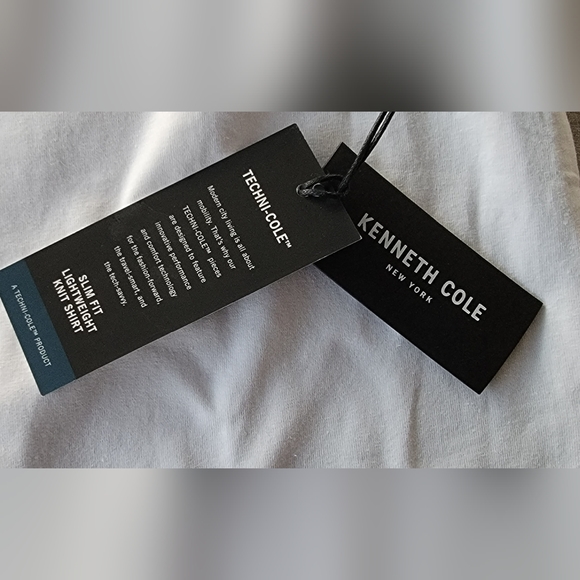 Kenneth Cole New York White Shirt New Medium - Picture 6 of 7